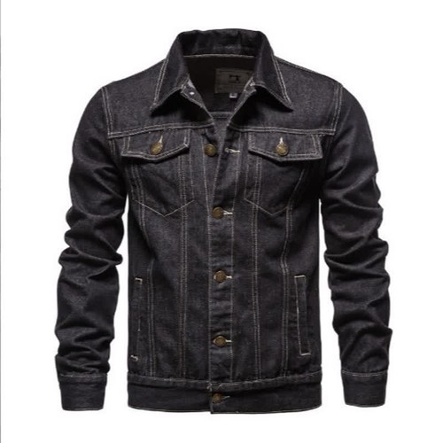 Men denim jacket vintage - jacket,