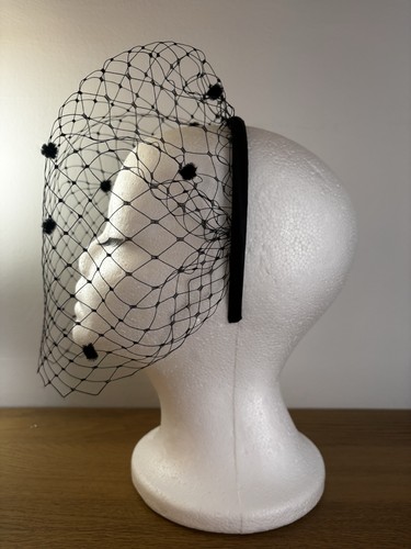 Vintage birdcage veil headband - birdcage,