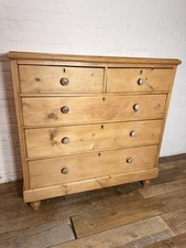 Antique Victorian Pine Chest
