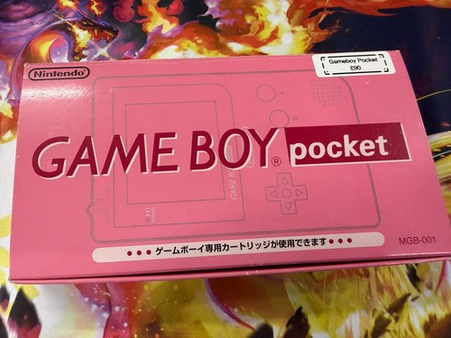 Nintendo game boy pocket pink - nintendo,