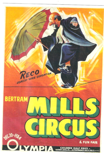 Advertising bertram mills - advertising,