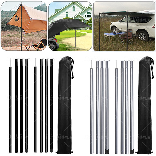 2x200cm tent poles - 2x200cm,