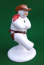 Coalport the snowman cowboy - snowman,