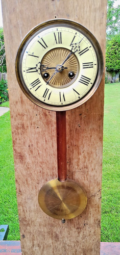 Antique wall clock - antique, 30
