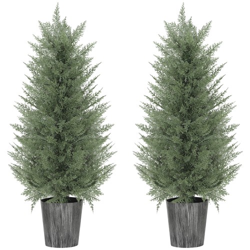 Homcom artificial cypress - artificial,