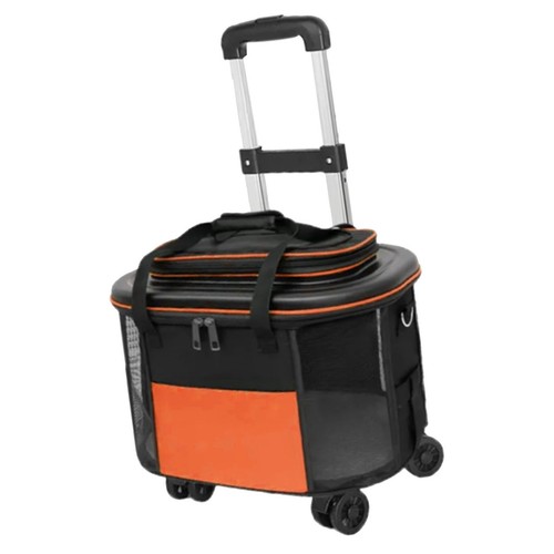 Cat rolling carrier breathable - carrier,