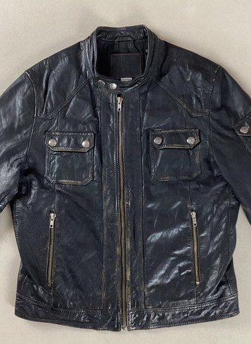 Redskins leather biker - redskins,