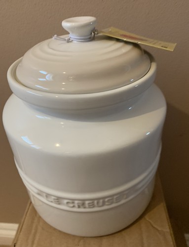 Creuset biscuit cookie jar - biscuit, /cookie