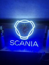 Scania Vabis V8 Truck Lorry Mancave Garage Electric Neon Sign Brand New