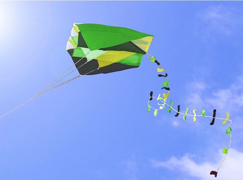 Single line parafoil pocket - single,