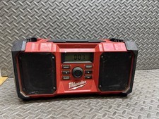 MILWAUKEE M18 JSR JOB SITE AM/FM/AUX JOBSITE RADIO 240V MAINS OR 18V BATTERY 