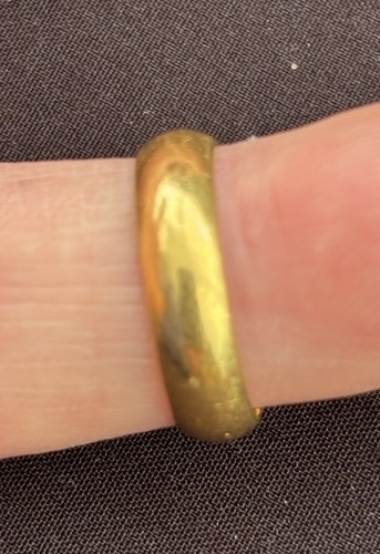 Vintage 22ct gold wedding - 22ct,