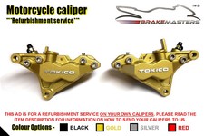 Suzuki TL1000 S front brake caliper rebuild refurbishment service 2000 2001