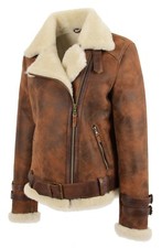 Womens Real Sheepskin Flying