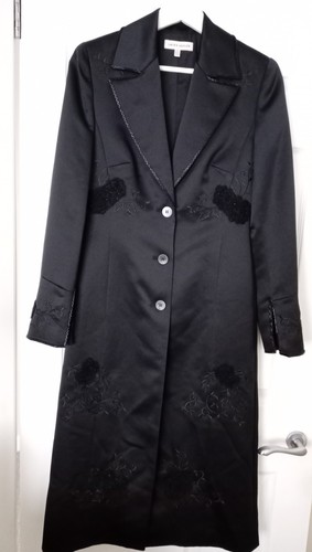 Black long coat - long, by