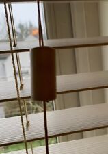 2 Pcs White Cord Venetian