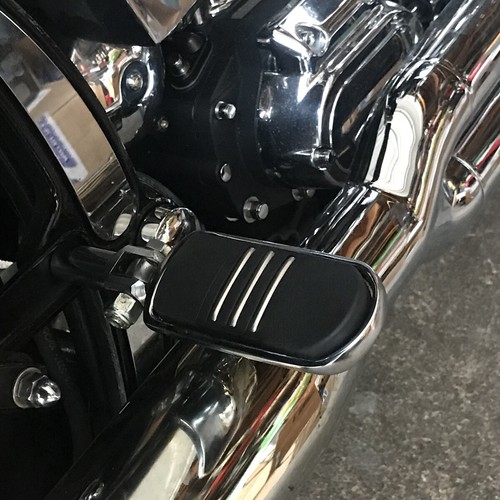 Chrome motorcycle highway - chrome, foot