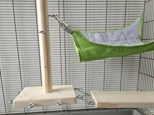 Hanging pole platform hooks - pole,
