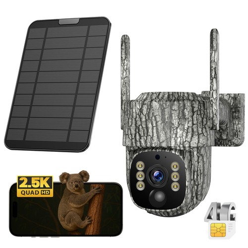 Solar wildlife camera 4g - 4g,