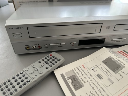 Digilogic dvdvcr1 dvd vcr dual - dvdvcr1,