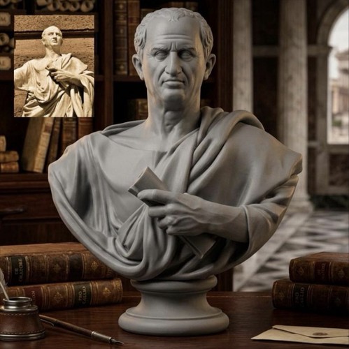 Cicero marcus tullius bust - bust,