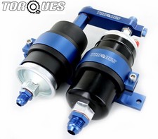 Sytec OTP 044 Fuel Pump and Bosch Filter Assembly (AN-6 In , AN-8 Out) In BLUE