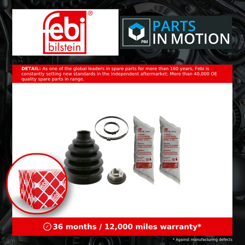 Joint boot fits ford - fits, mondeo