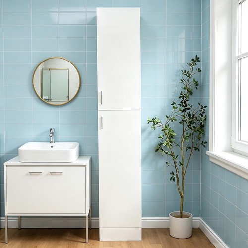 Tall high gloss bathroom - 1.9m,