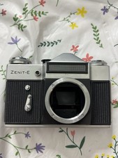Zenit-E SLR Mechanical Camera Body, Shutter, reel-winder, and lightmeter work