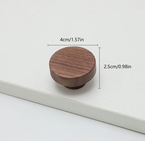 Walnut beech wooden cabinet - walnut,