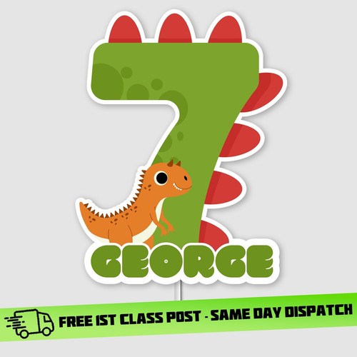 Personalised dinosaur green - personalised,
