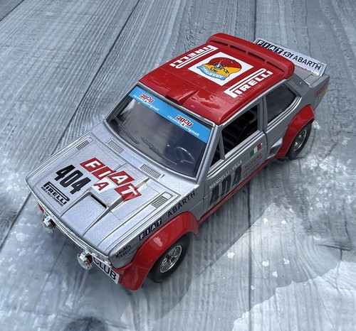 Bburago fiat abarth 131 rally - fiat,