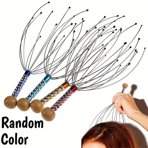 Octopus scalp massager head - massager,