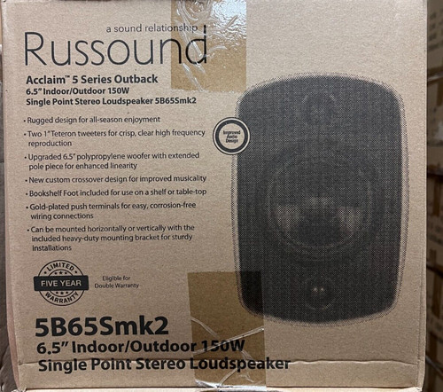 Russound 5b65smk2 6 5 in - 5b65smk2, 6.5