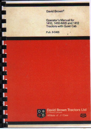 David brown 1410 4wd - david, 1410,