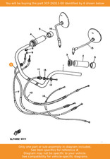 YAMAHA Cable, Throttle 1