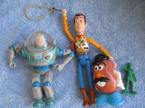 Set woody blue - woody, buzz