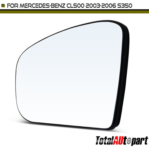 Mirror glass heated auto - mirror, no