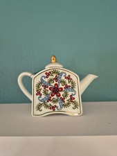 Porcelain Art Miniature Teapot