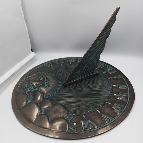 Vintage style brass - , sundial