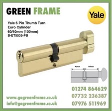 Yale 6 Pin Thumb Turn Euro