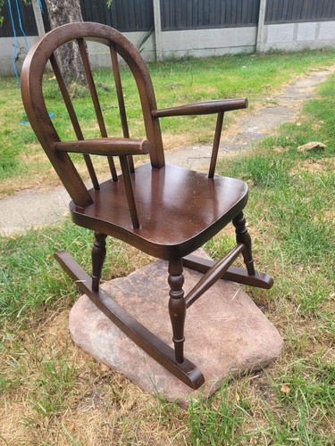 Vintage child rocking chair - vintage,