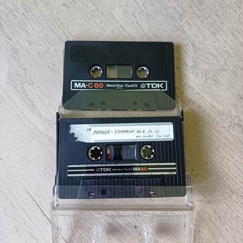 Tdk ma60 metal type audio - metal,