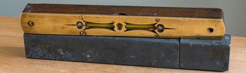 Vintage wood and - vintage, brass