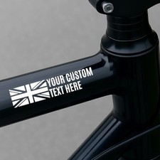 PERSONALISED ENGLAND FLAG BIKE