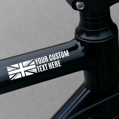 Personalised england flag bike - personalised,