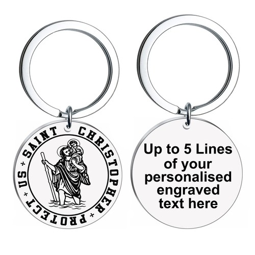 Christopher keyring with - christopher,