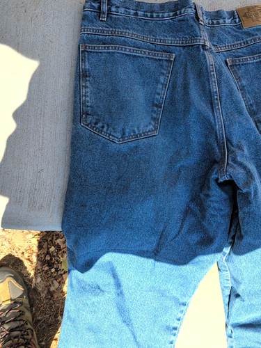 Men insulated jeans - insulated,