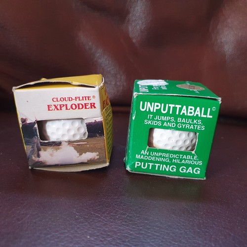 Novelty golf balls trick prank - golf,