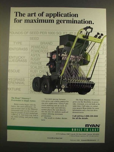 1988 ryan mataway overseeder - 1988,